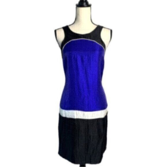 Alexia Admor Color Block Mini Sheath Dress - Picture 2 of 10